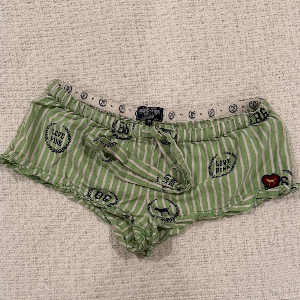 vs pink pj shorts
